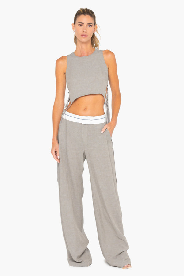 Aubrey Pant Silver