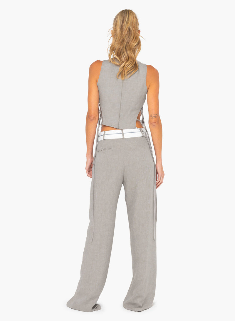 Aubrey Pant Silver