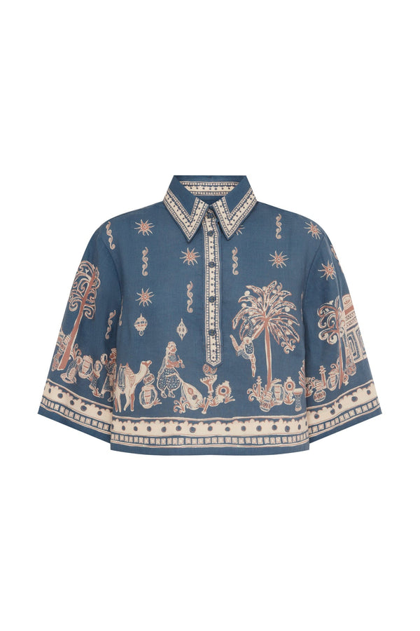 Acacia Cropped Shirt