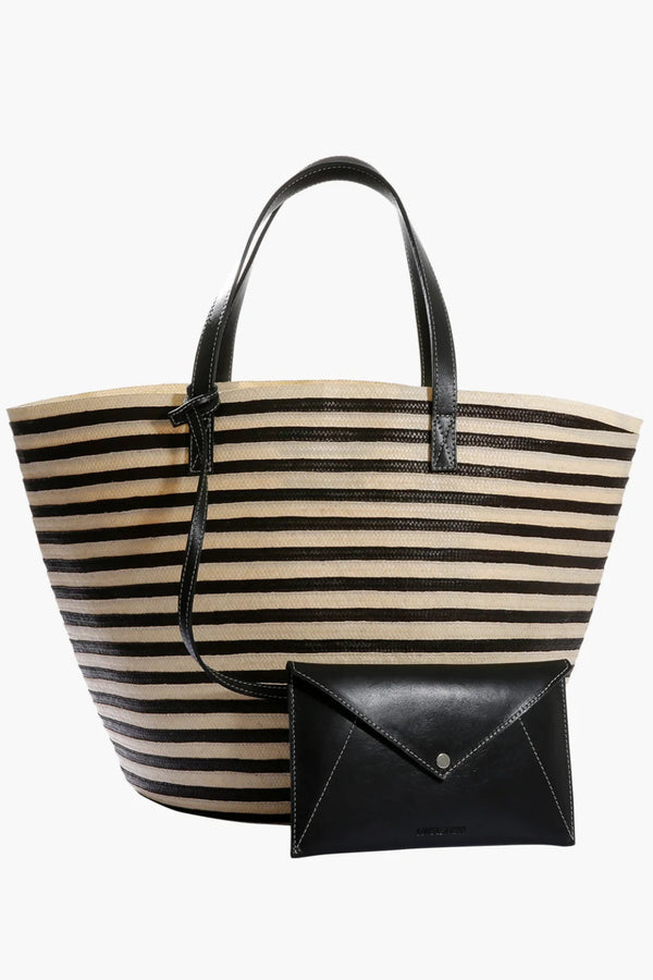 Marcial Bag in Raffia and Leather
