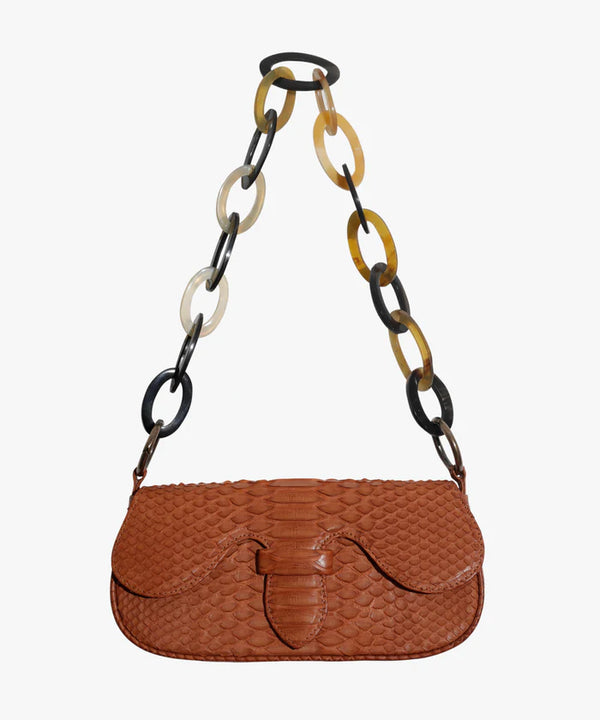 Alicia Python Cognac