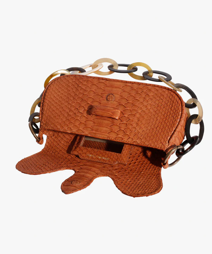 Alicia Python Cognac