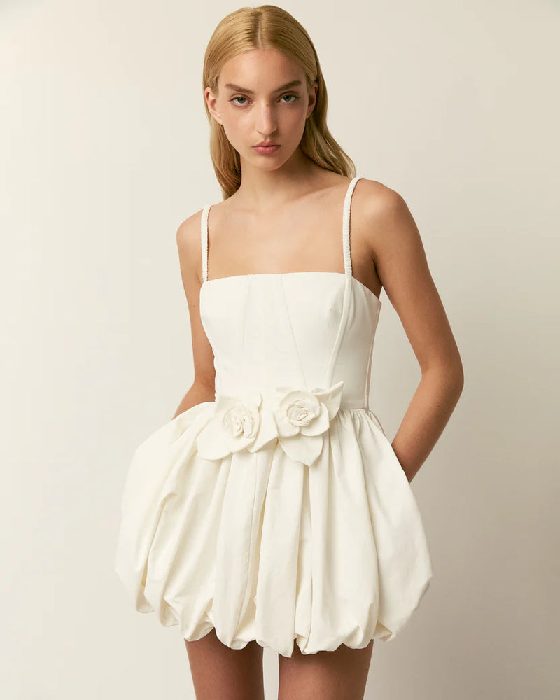 Anais Dress White