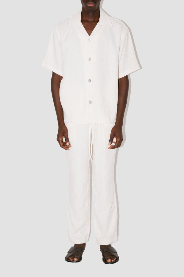 Pablo Resort Shirt Angel Weave Antique
