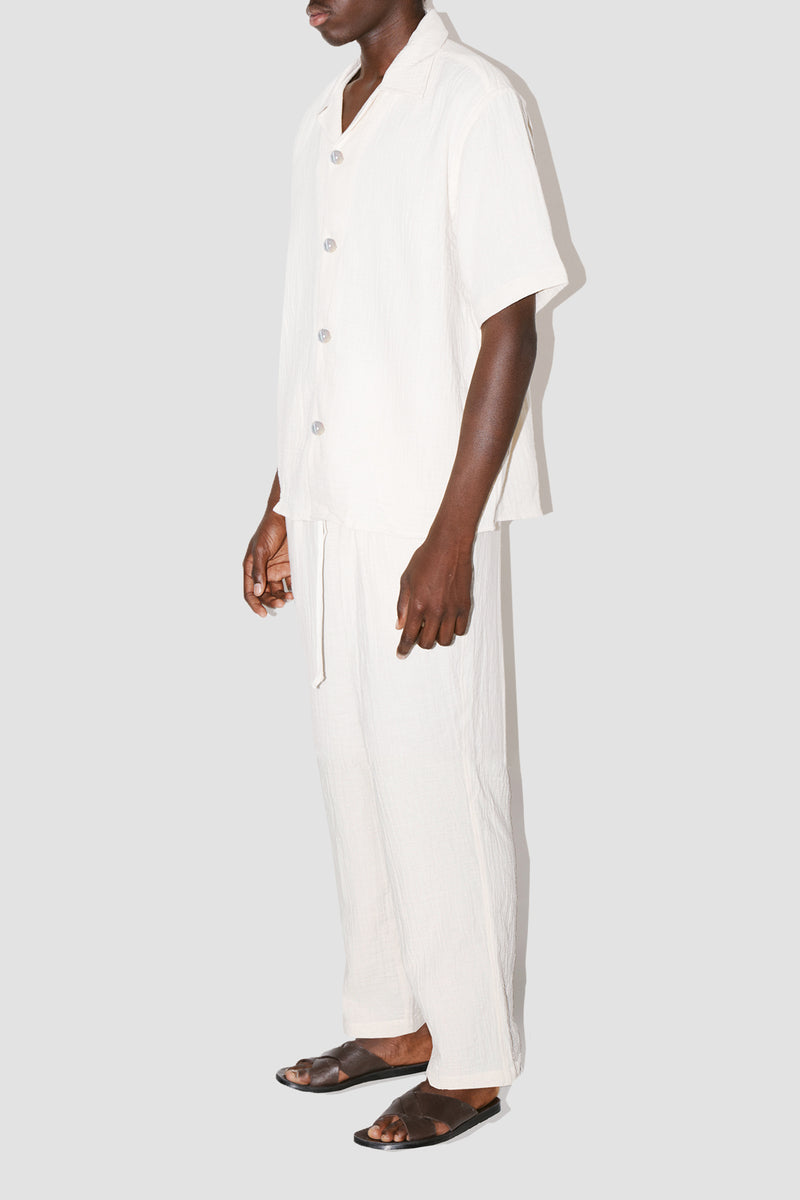 Pablo Resort Shirt Angel Weave Antique