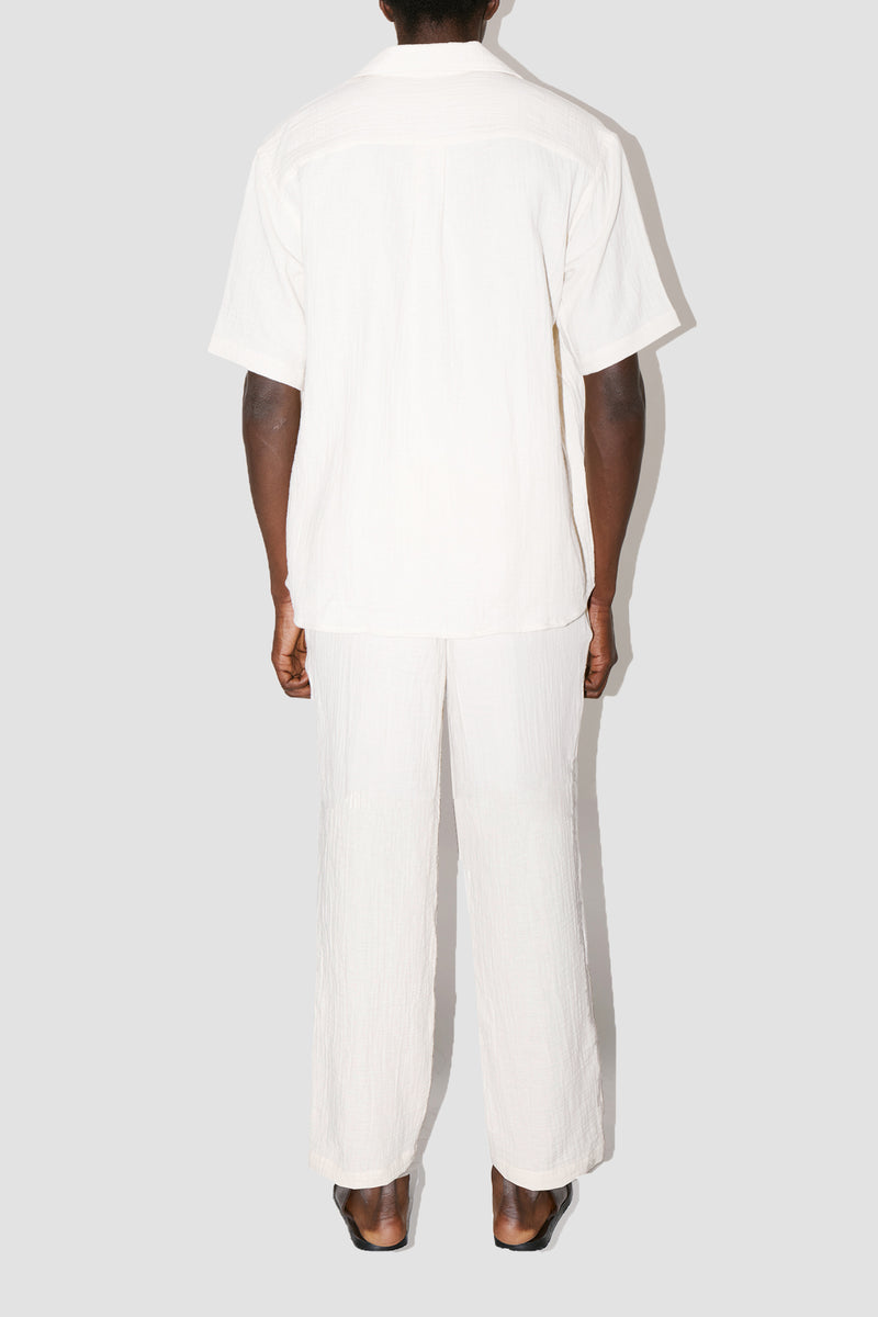 Pablo Resort Shirt Angel Weave Antique