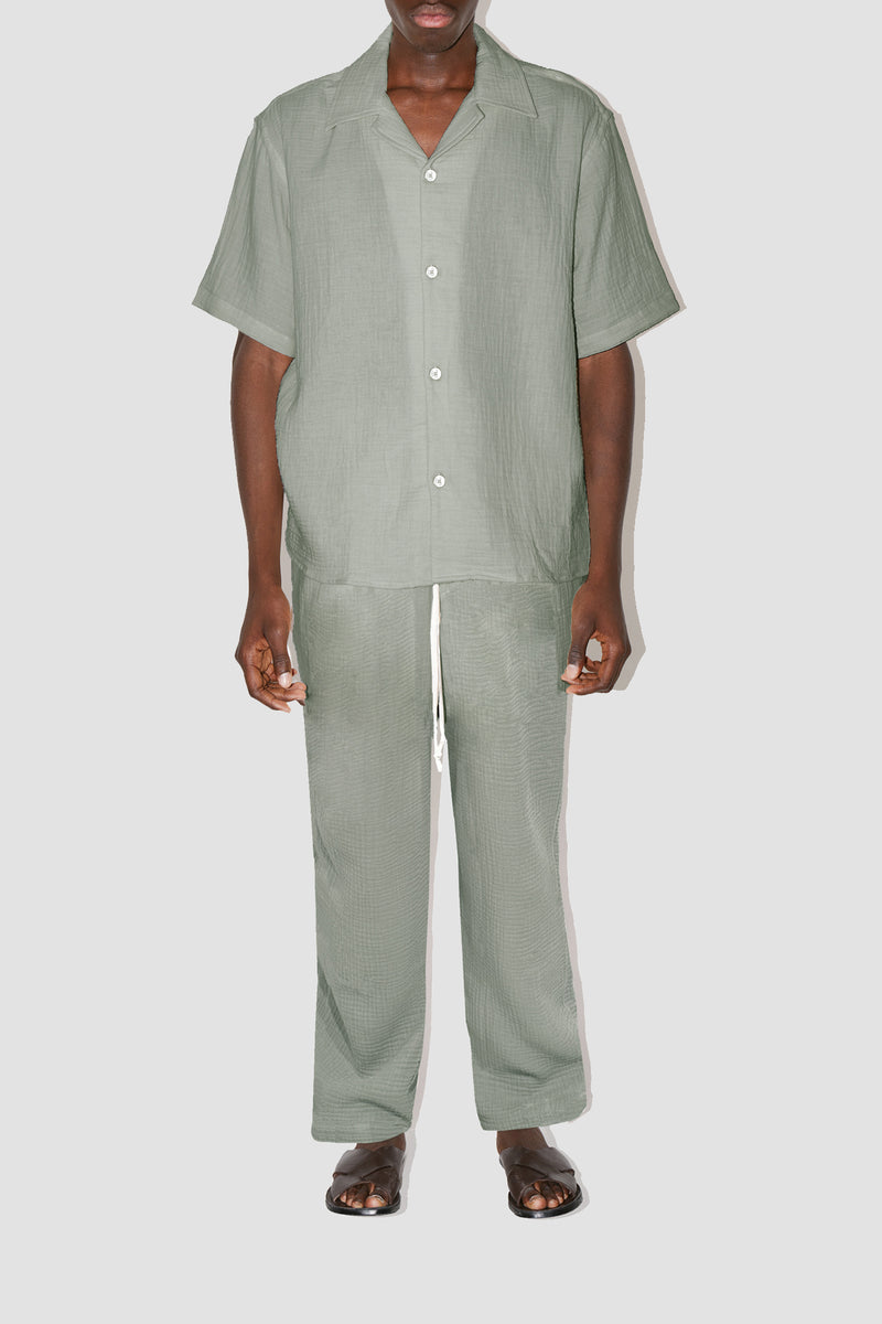 Pablo Resort Shirt Angel Weave Khaki