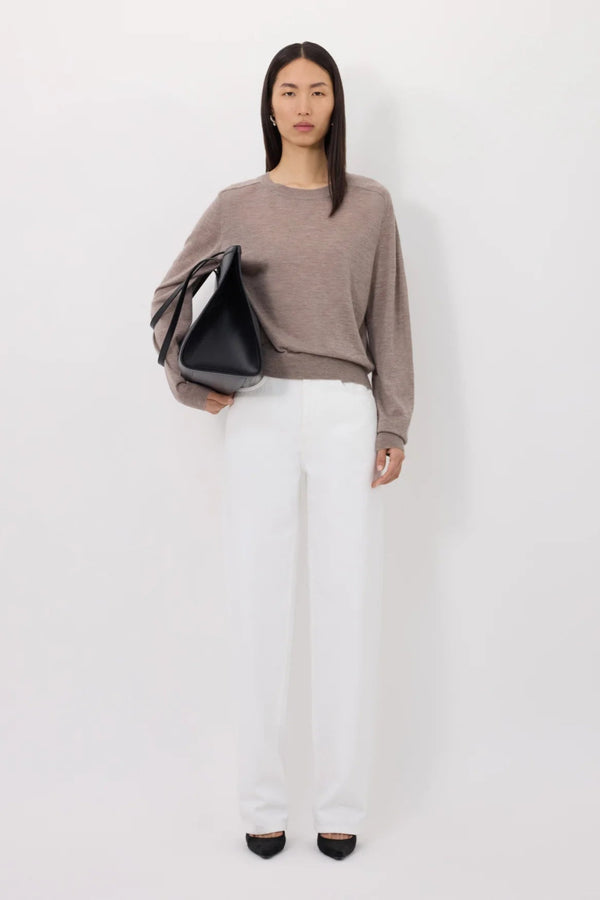 Angus Cashmere Crew Neck Sweater