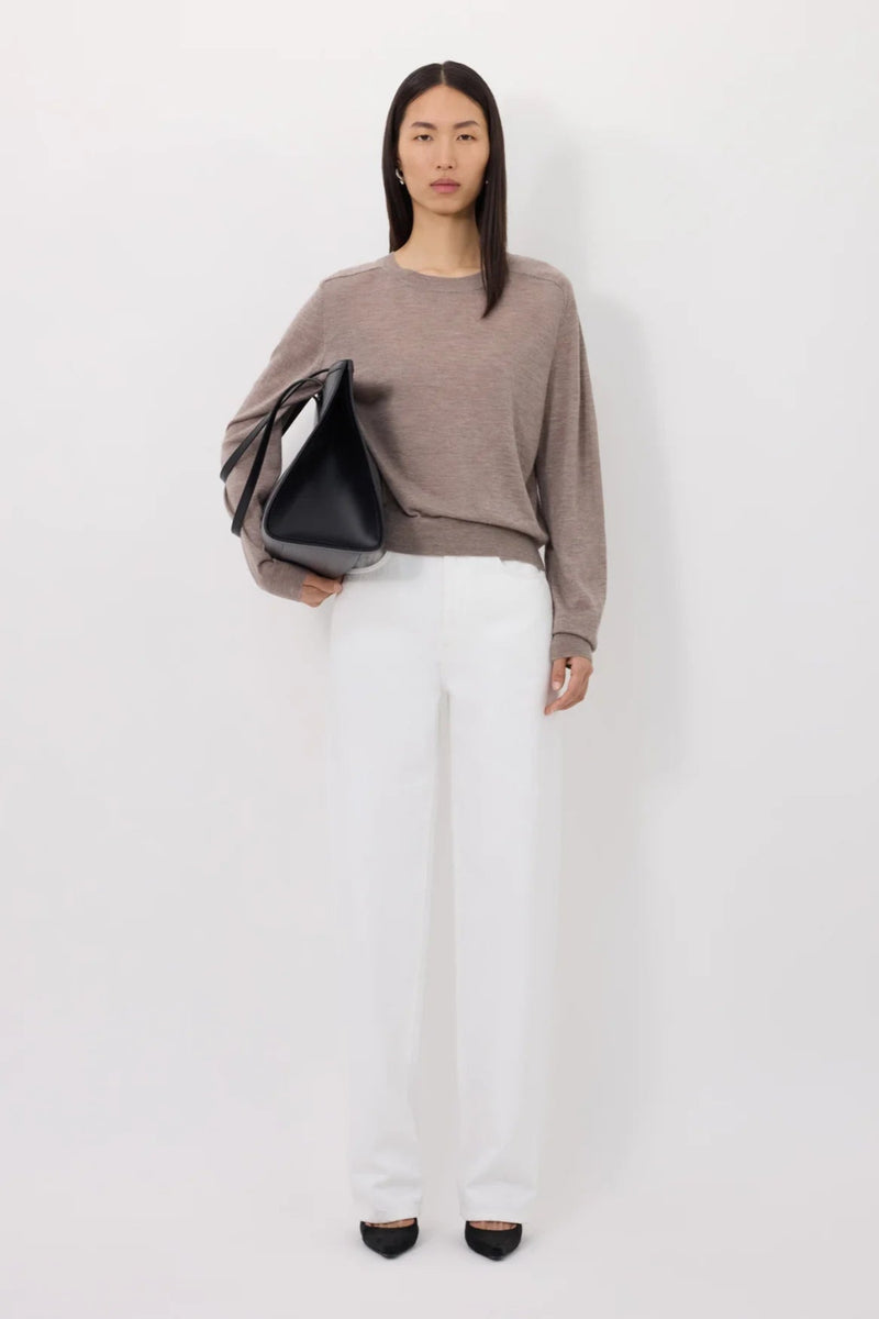 Angus Cashmere Crew Neck Sweater