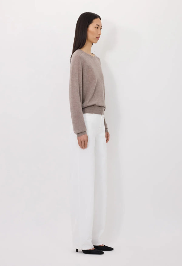 Angus Cashmere Crew Neck Sweater