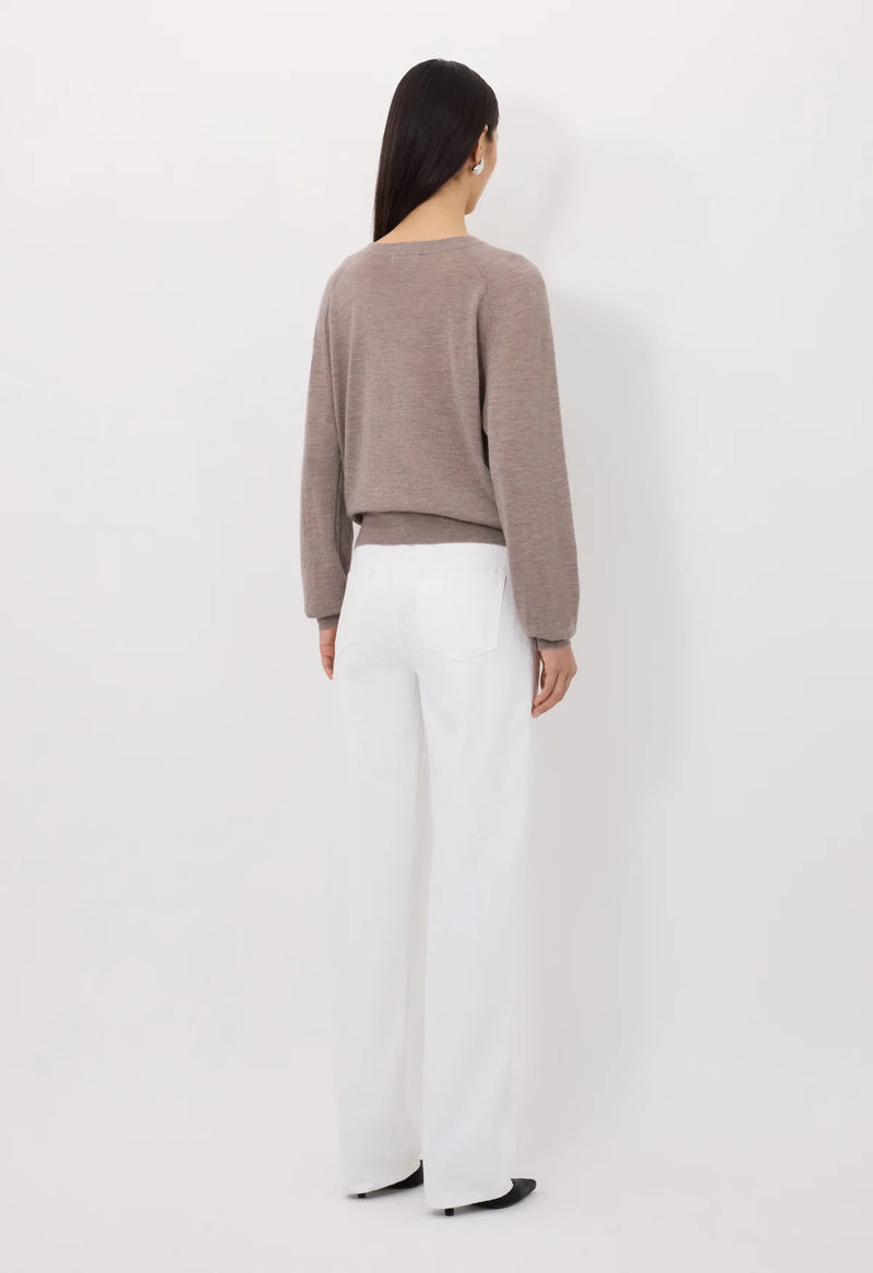 Angus Cashmere Crew Neck Sweater