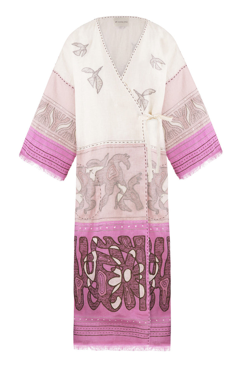 Animal Realm Long Kimono