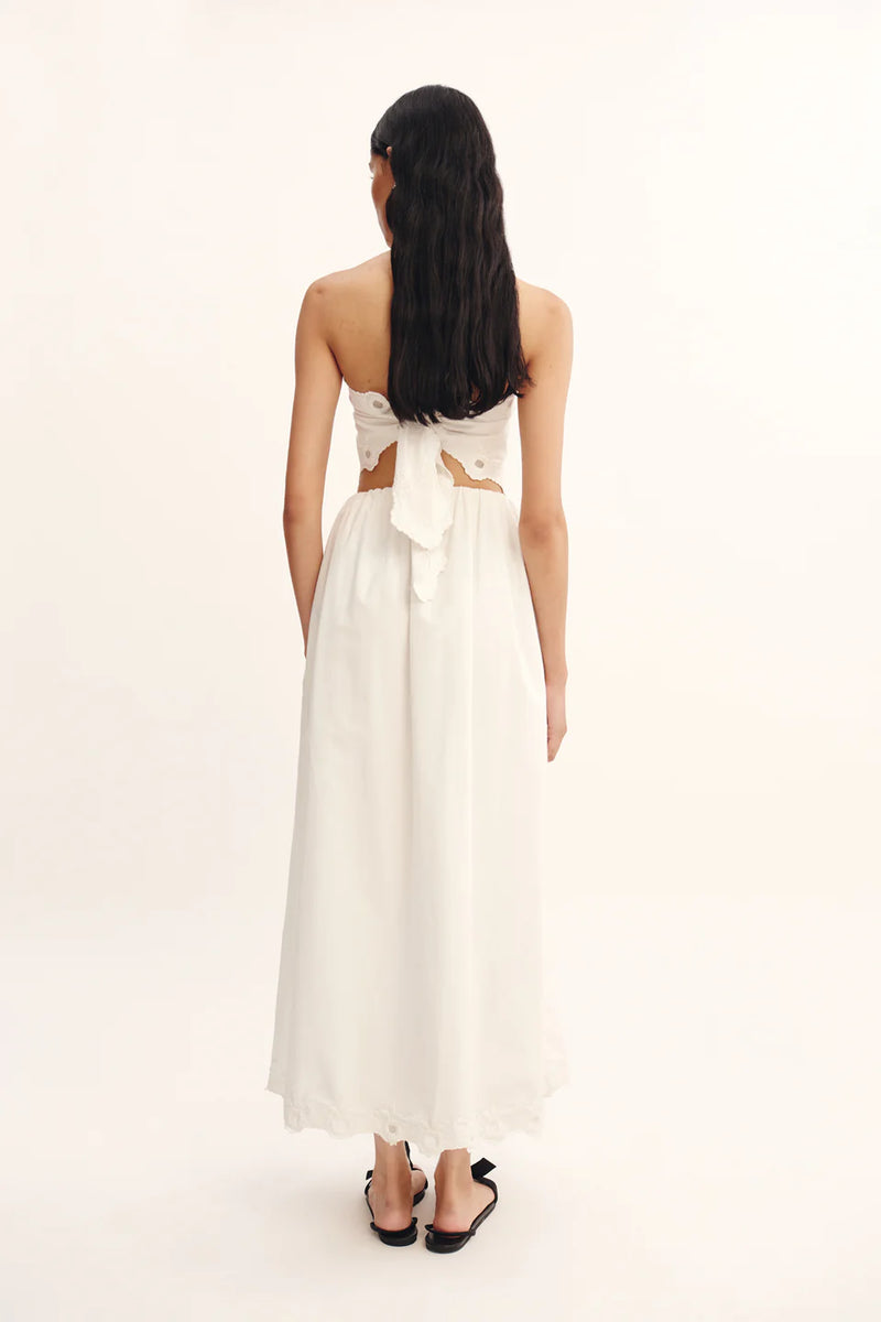 Antoinette Tie Top Vintage White