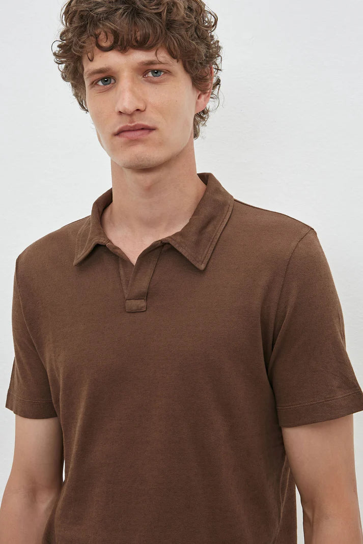 Aruba Polo Shirt Pecan
