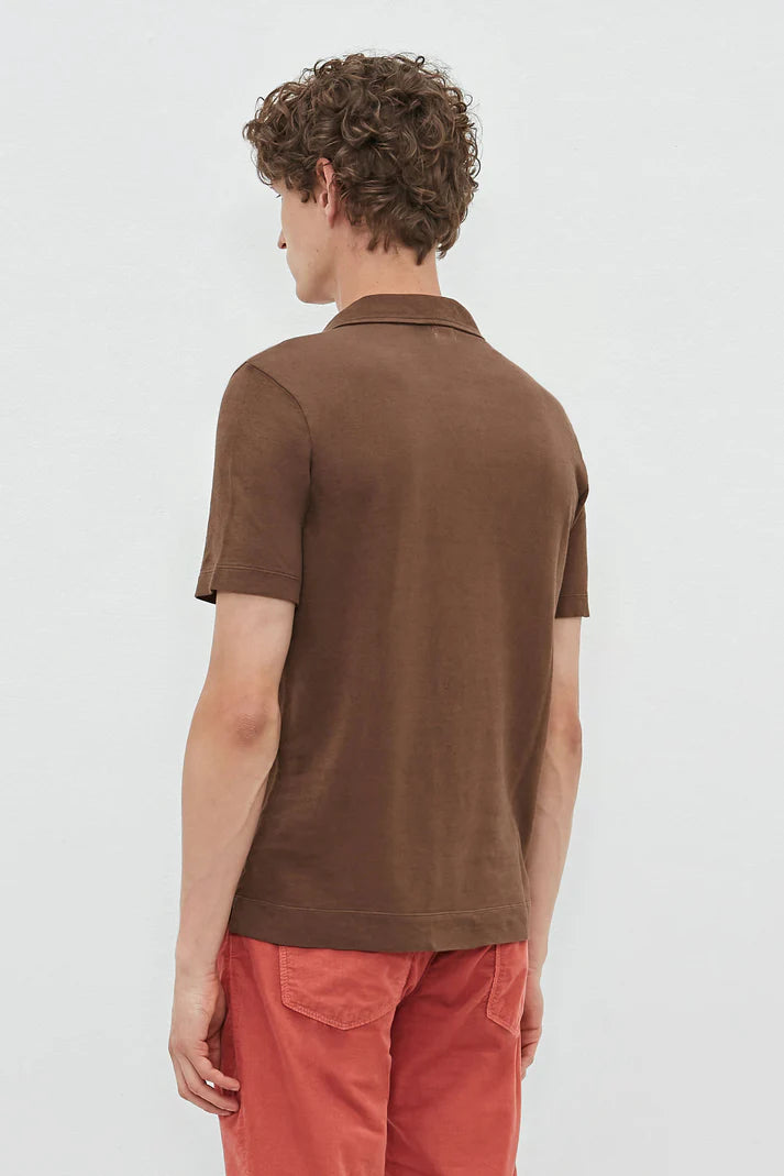 Aruba Polo Shirt Pecan