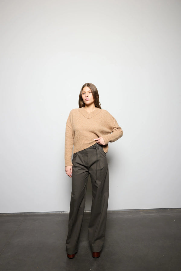 Aspen Sweater Wool Camel