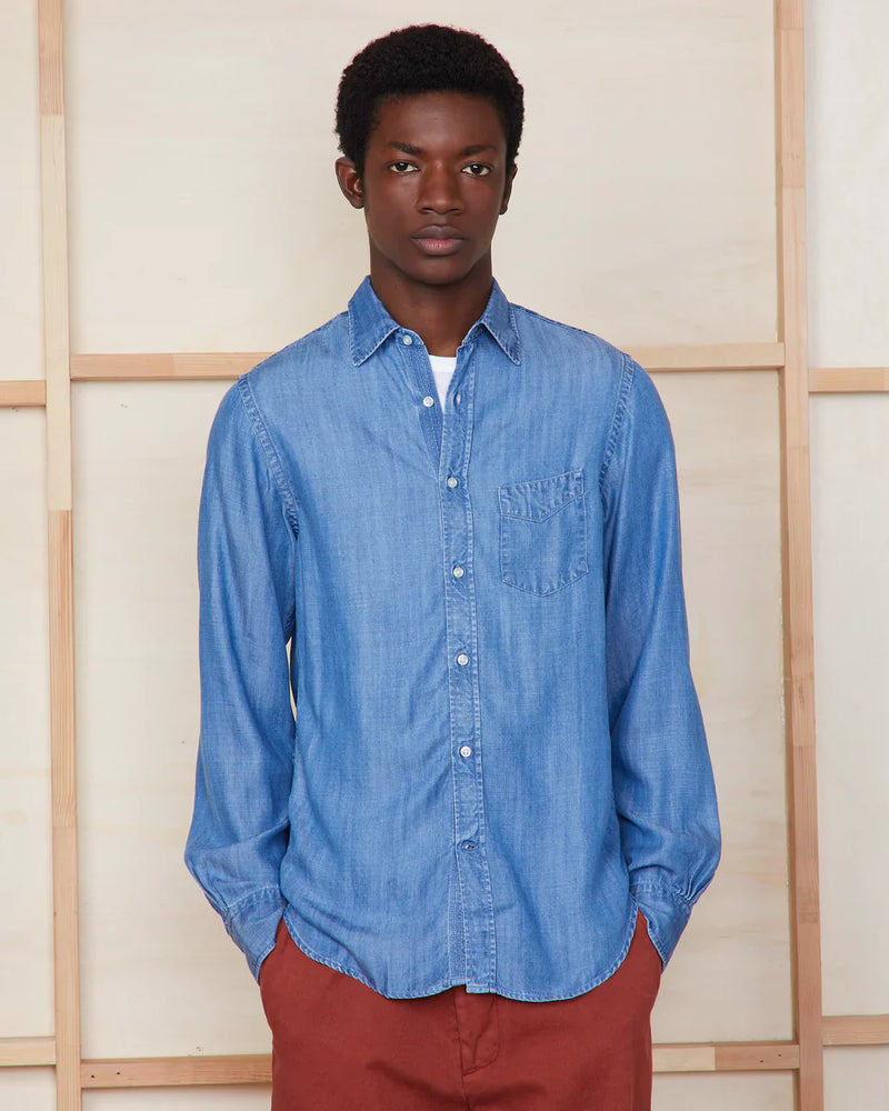 BD Shirt Lyocell Indigo