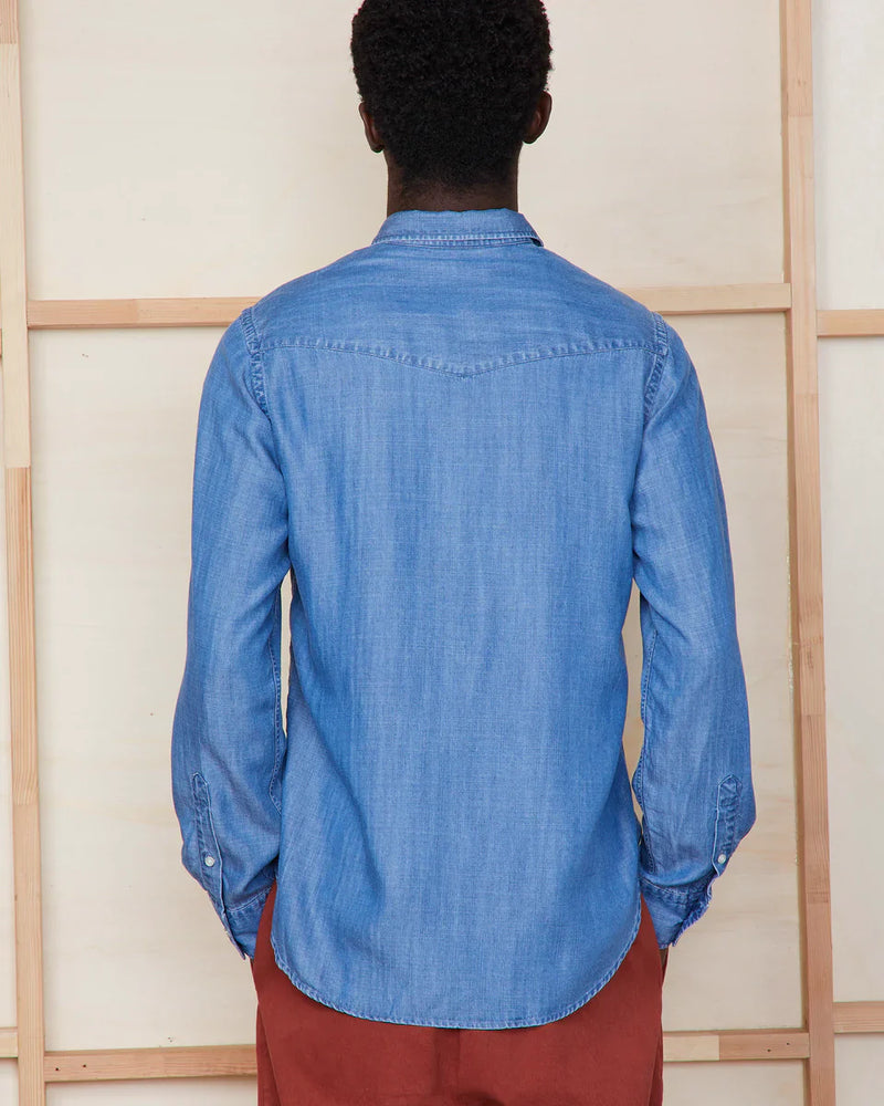 BD Shirt Lyocell Indigo