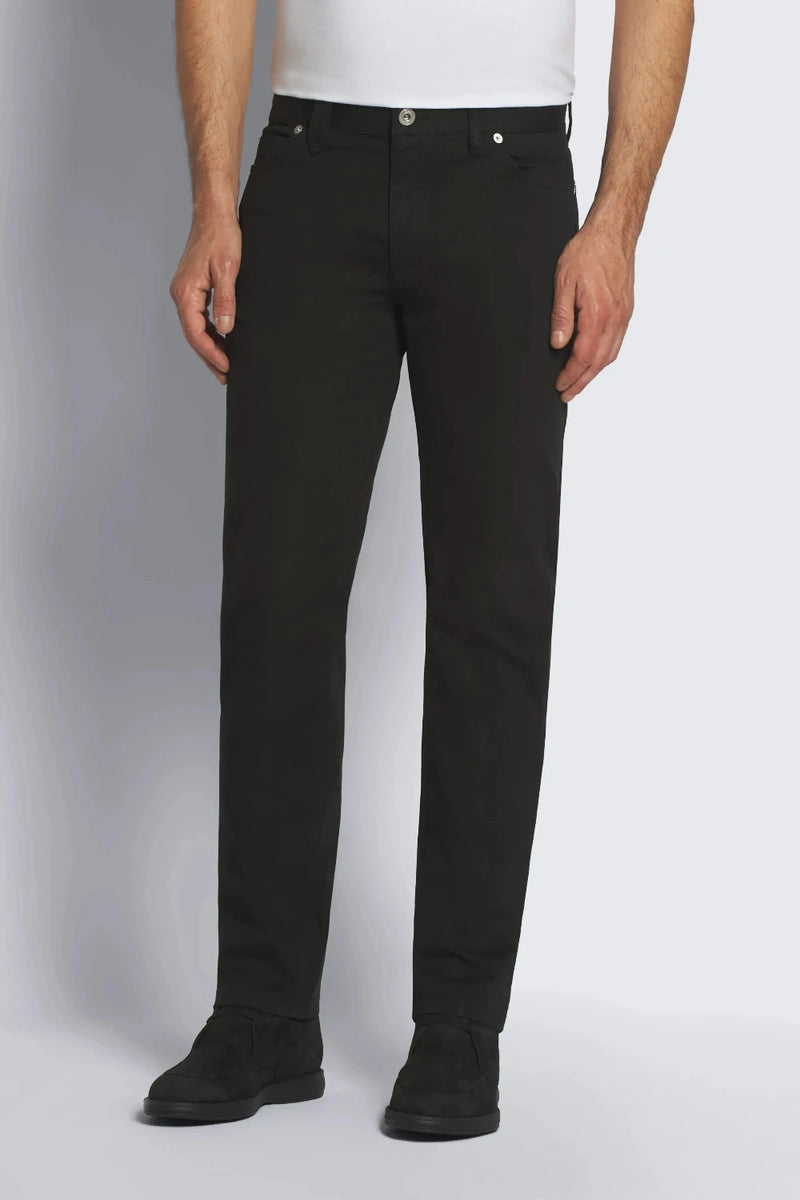 Essential black stretch organic cotton Meribel jeans
