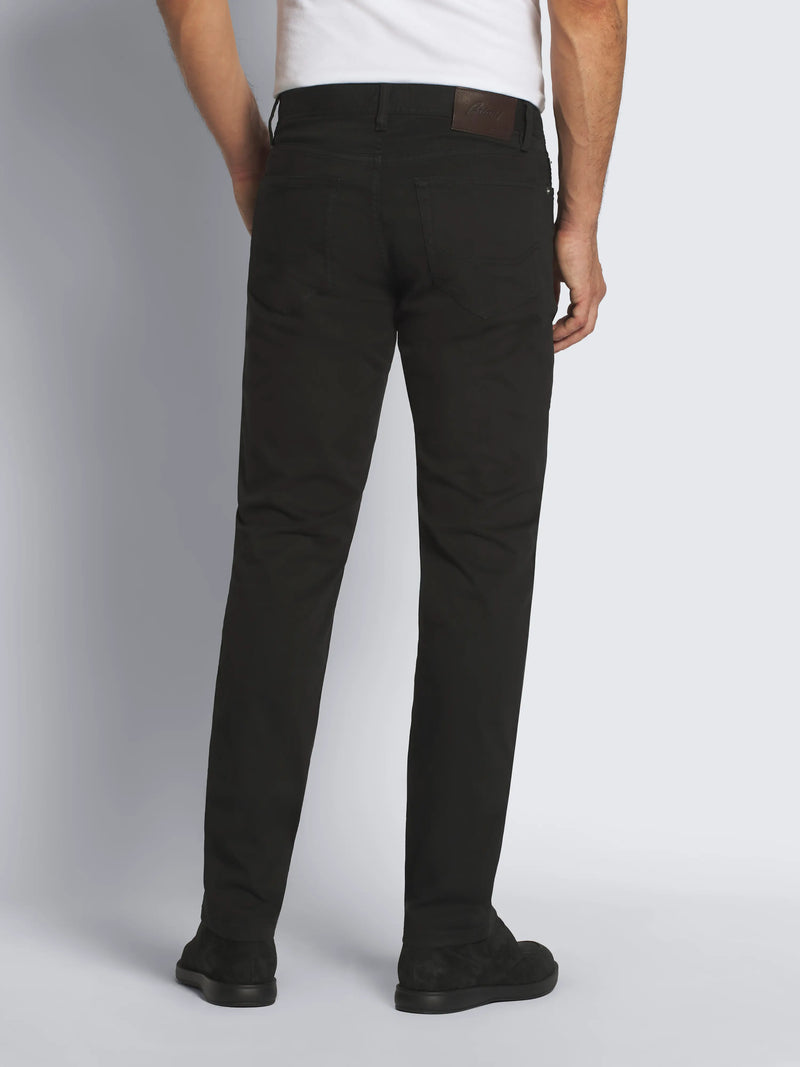 Essential black stretch organic cotton Meribel jeans