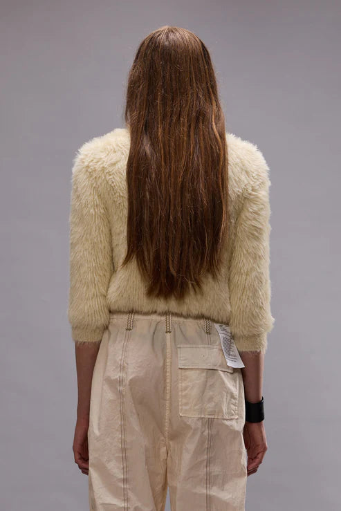 Balloon Cardigan Cream