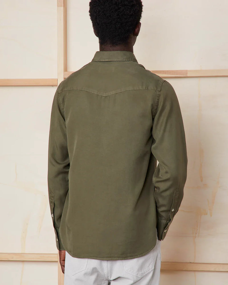 Benoit Shirt Olive Night