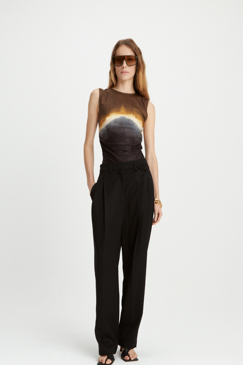 MARIA CHER Bernal Atenea Sleeveless Top WOMEN'S TOPS CURIOVIBE, CURIO, FAENA, BAZAAR, MIAMI, SUMMER