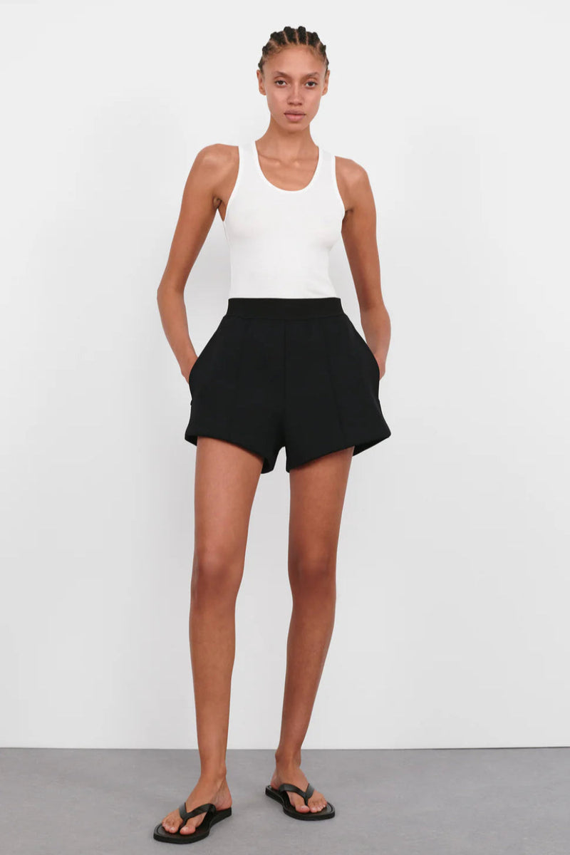 Bonded Short Black