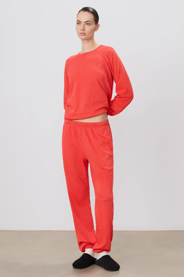 Boyfriend Pocket Sweatpants Poppy