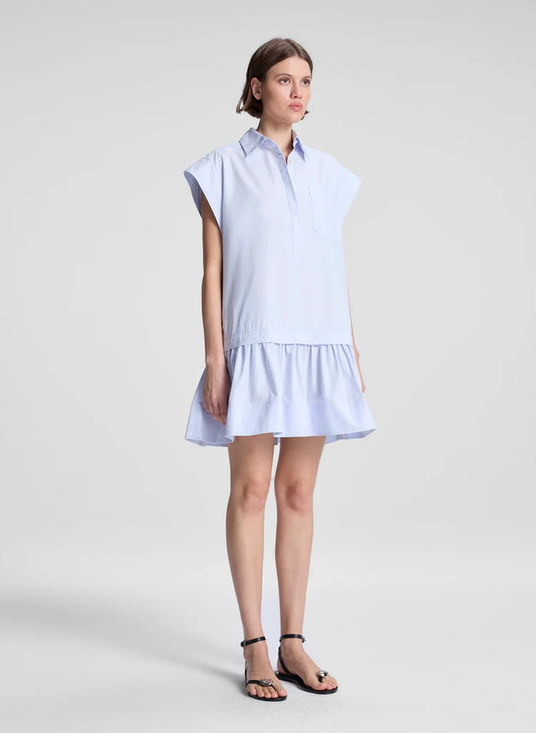 Brock Dress Aqua