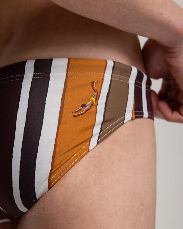 Brown Baiadera Swim Brief