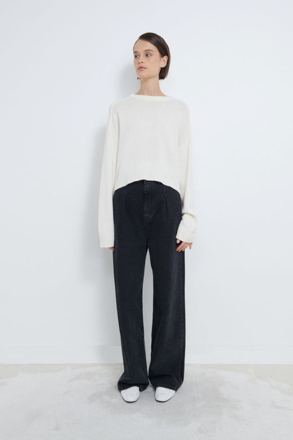 Bruzzi Oversized Sweater Ivory