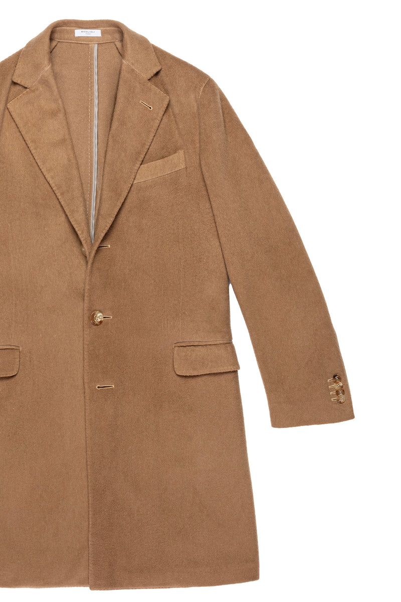 Man Overcoat Camel