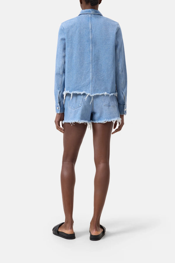 Short Jacket Light Blue