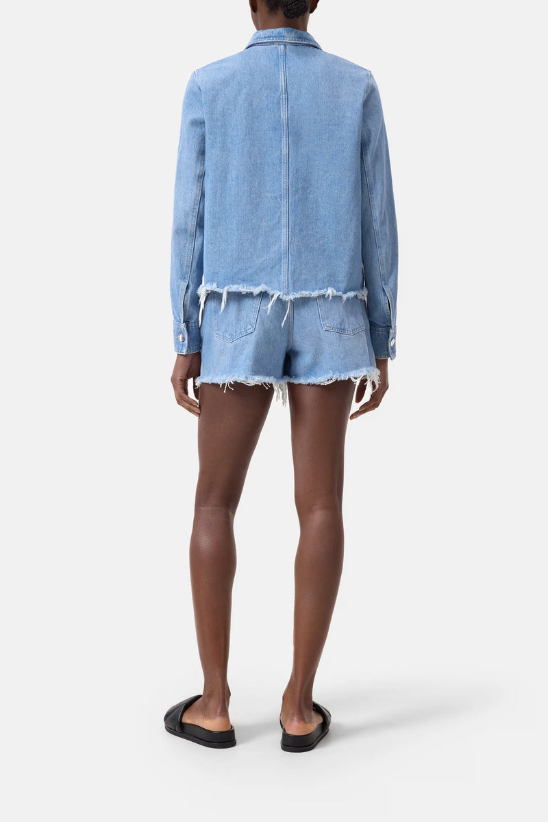 Short Jacket Light Blue