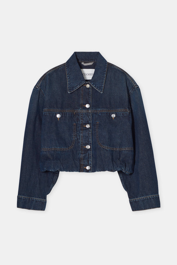 Folded Hem Jacket