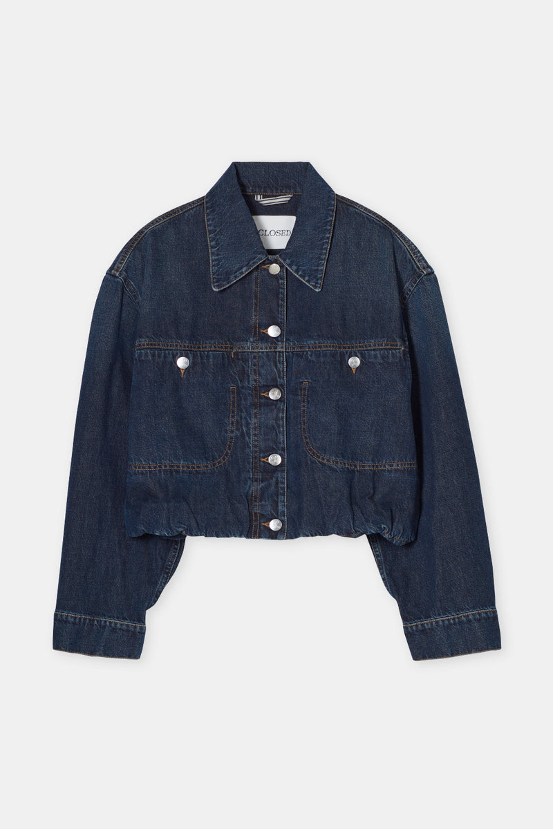 Folded Hem Jacket