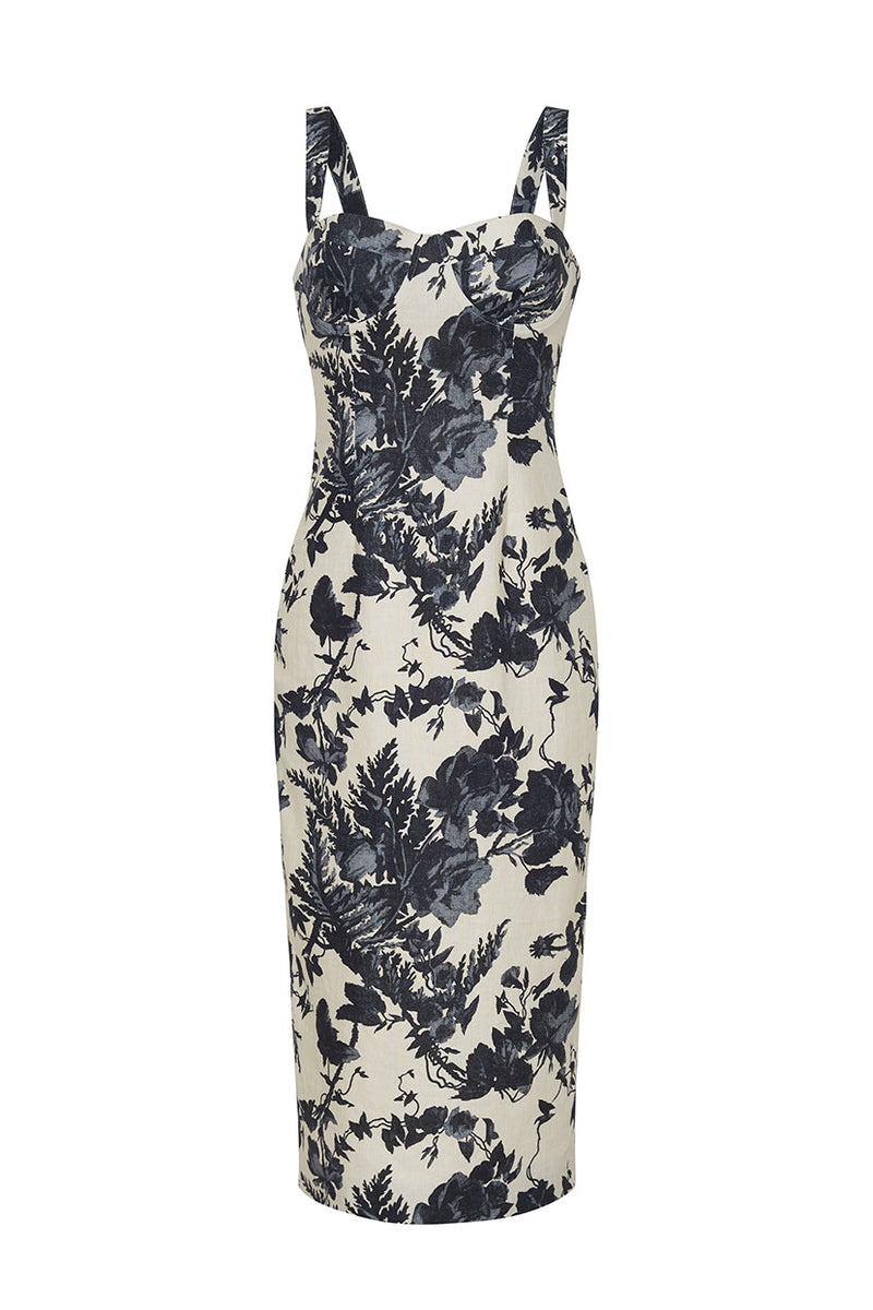 Claudine Dress Rosehip Black