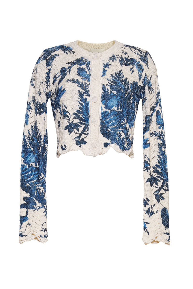 Jolene Cardigan Rosehip Blue