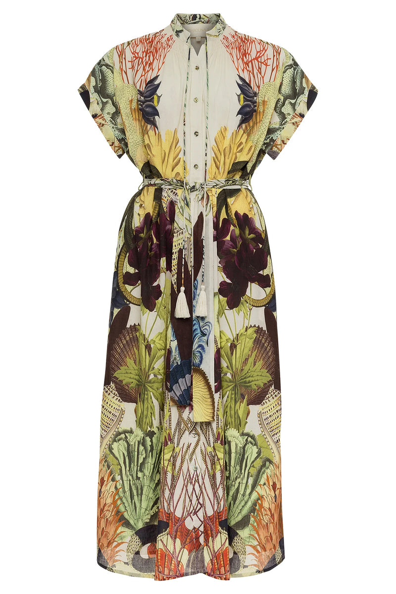Valerie Smocked Kaftan