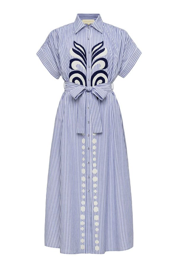 Valerie Kaftan Navy