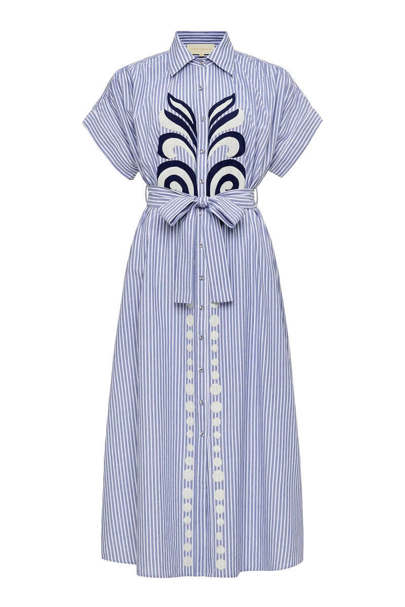 Valerie Kaftan Navy