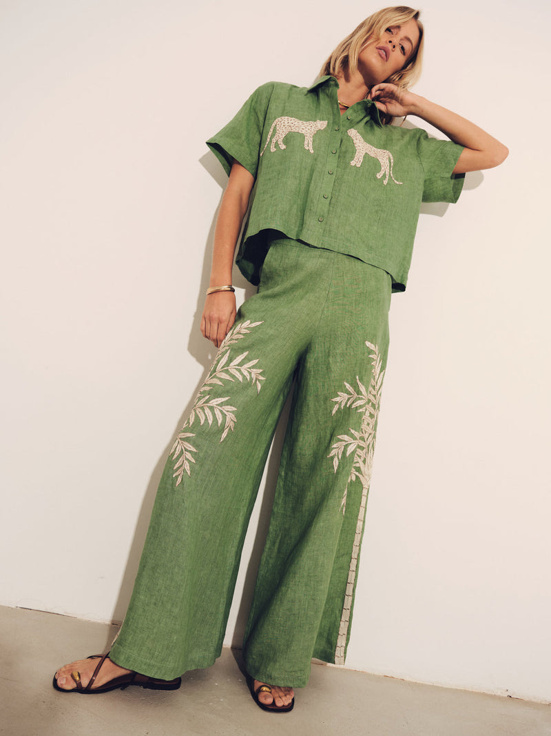 Palazzo Pant Mint