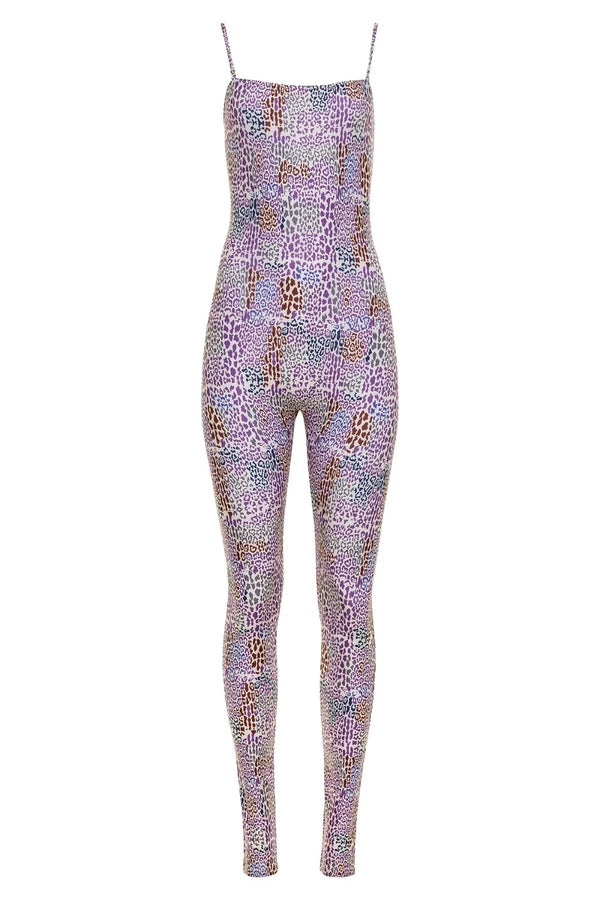 Rue Bodysuit Purple Leopard (Final Sale)*
