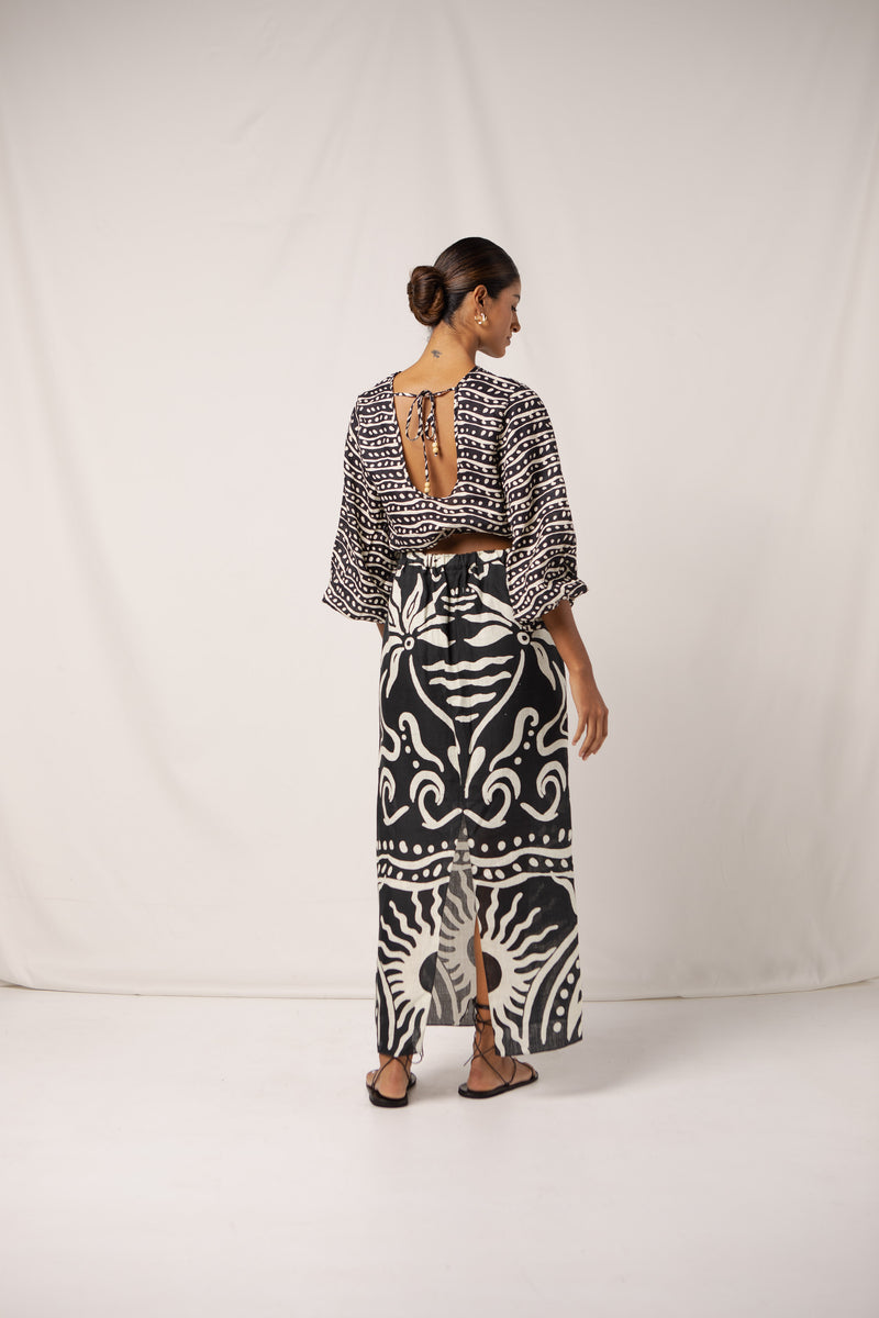 Magda Skirt Pardiso Blanc White