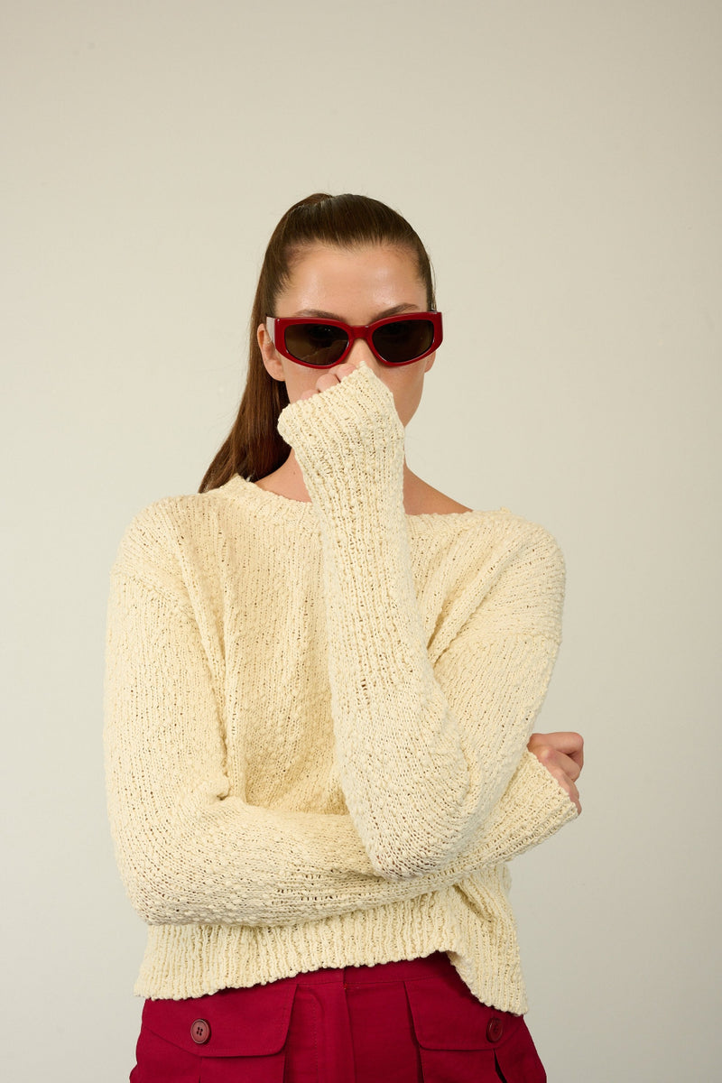 Florida Sweater Ecru