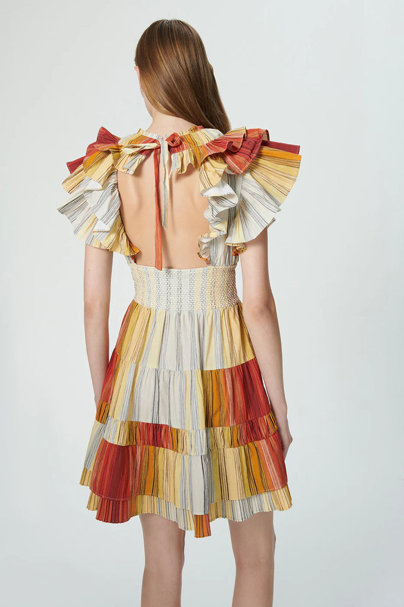 Poppy Organic Pleated Mino Dress
