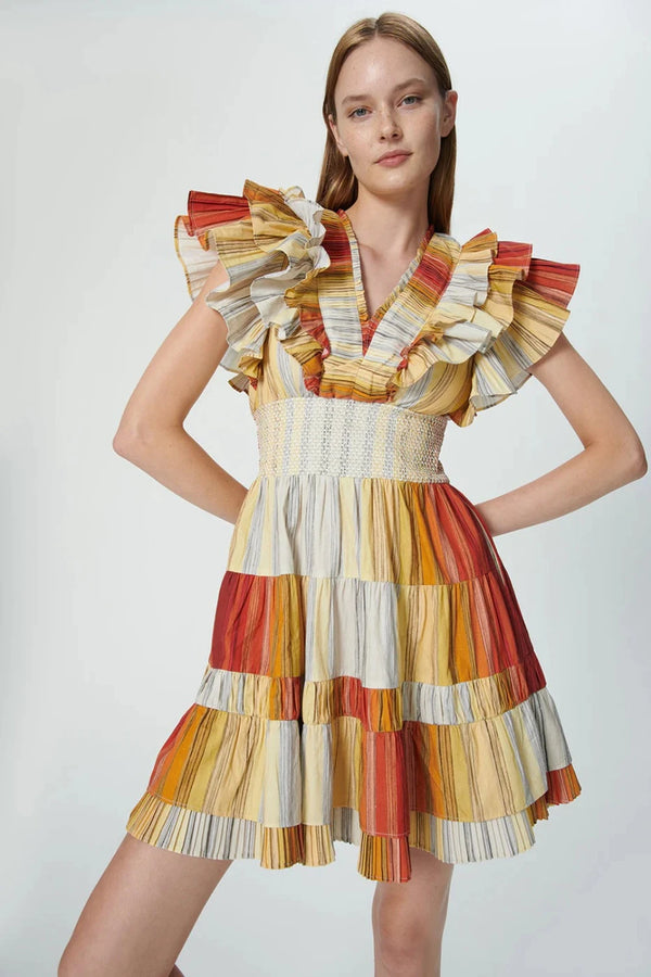 Poppy Organic Pleated Mino Dress CHUFY WOMEN'S MINI DRESSES CURIO FAENA MIAMI