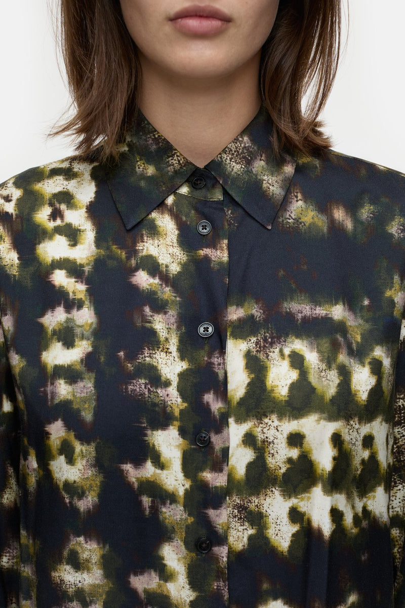 Blouse with Print Clover Green