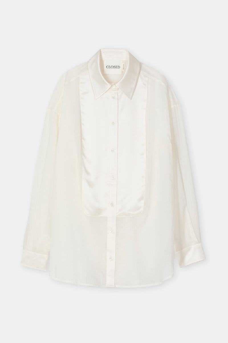 Tuxedo Shirt Ivory